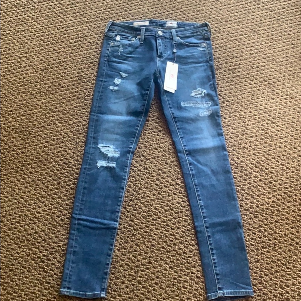 AG (Adriano Goldschmied) Super Skinny Ankle Jeans